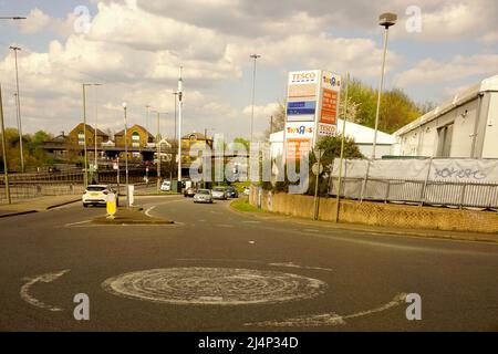 Derelitto Toys R US edificio in Brent Cross che è ora permanentemente chiuso Foto Stock
