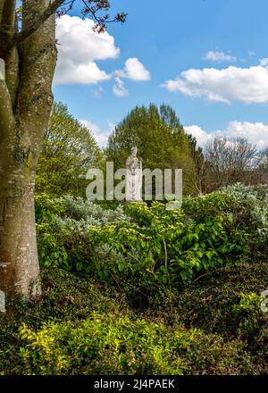 Statua di San Riccardo di Droitwich in Vine's Park, Droitwich Spa, Worcestershire. Foto Stock