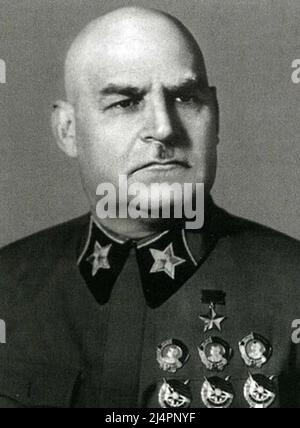 Maresciallo dell'Unione Sovietica, Grogory Kulik Foto Stock