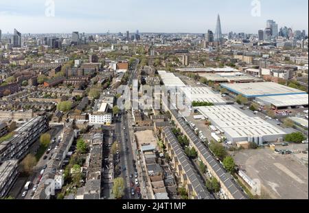 Old kent Road, southwark, Londra, inghilterra Foto Stock