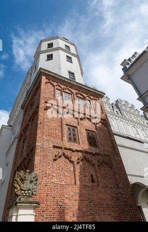 Il Castello Ducale Pomeranico di Szczecin, Polonia. Polacco: Zamek Książąt Pomorskich. Fu la sede dei duchi di Pomerania-Stettin. Foto Stock