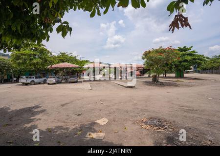 San Joaquin, la Mesa, Cundinamarca, Colombia, aprile 14, 2022. il mercato del mango Foto Stock