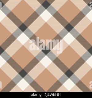 La Scozia in tartan scozzese seamless pattern vettore. Retrò tessuto di sfondo. Controllare Vintage quadrato di colore texture geometriche per la stampa tessile, la carta di avvolgimento Illustrazione Vettoriale