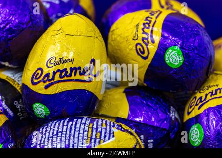 Cadbury Caramel Foto Stock