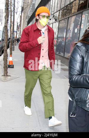 New York, NY, USA. 18th Apr 2022. DaN Stevens ha visto al Today Show di NBC per parlare della nuova mini serie Gaslit il 18 aprile 2022 a New York City. Credit: RW/Media Punch/Alamy Live News Foto Stock