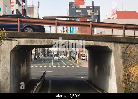 Kumamoto City Centre, Prefettura di Kumamoto, Giappone Foto Stock