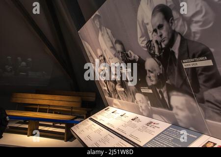 Albert Speer, Memorium Norimberga Trials, Norimberga, Germania Foto Stock