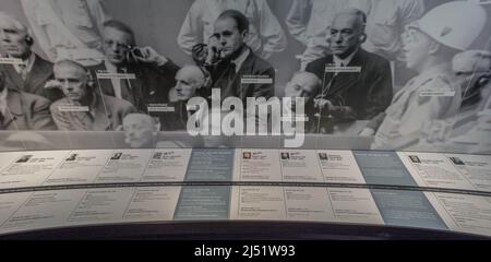 Albert Speer, Memorium Norimberga Trials, Norimberga, Germania Foto Stock