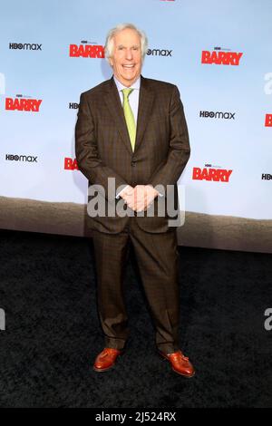 Los Angeles, California. 18th Apr 2022. Henry Winkler agli arrivi per BARRY Season 3 Premiere, Rolling Greens on Mateo, Los Angeles, CA 18 aprile 2022. Credit: Priscilla Grant/Everett Collection/Alamy Live News Foto Stock