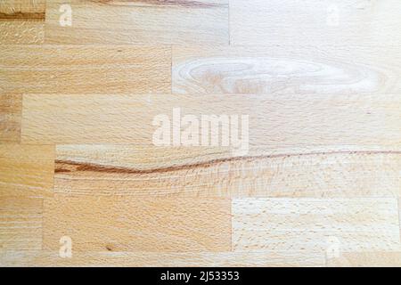 Mobilia di legno di faggio di heartwood impiallacciatura superficie bavaria germania Foto Stock