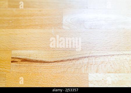 Mobilia di legno di faggio di heartwood impiallacciatura superficie bavaria germania Foto Stock