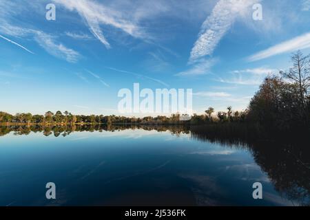 Parco ricreativo SECRET Lake a Casselberry, Florida Foto Stock