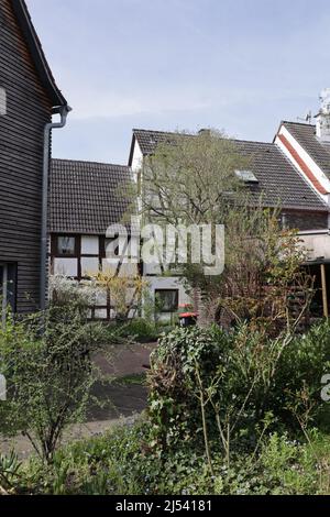 Impressionen Aus Kesselstadt, einem Stadtteil von Hanau in Hessen Foto Stock