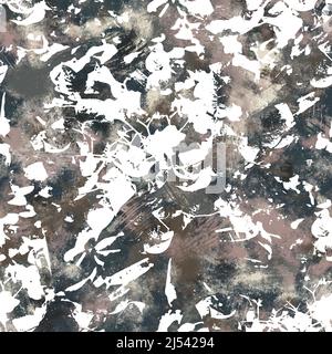 Design di superficie astratta trasparente neutro e bianco grungo classico per la stampa. Foto Stock