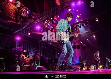 Benidorm, Spagna. 25th Settembre 2003. La band inglese Rolling Stones durante il concerto a Benidorm. Credito: ABEL F. ROS/Alamy Foto Stock