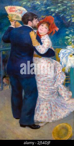 Country Dance, Danse a la campagne, Pierre-Auguste Renoir, 1883, Musee D'Orsay, Parigi, Francia, Europa Foto Stock