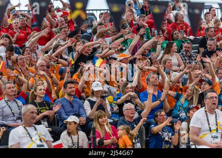 19 aprile 2022, invictus Games in piscina l'Hofbad a l'Aia - Paesi Bassi Foto Stock