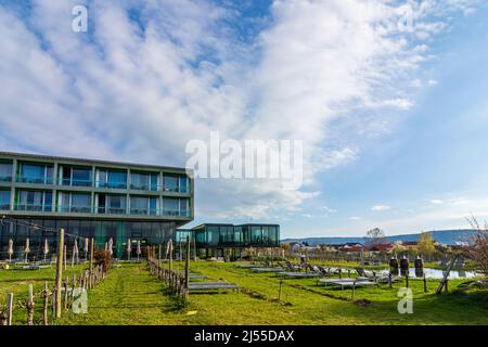 Langenlois: Loisium Hotel und Spa a Waldviertel, Niederösterreich, bassa Austria, Austria Foto Stock