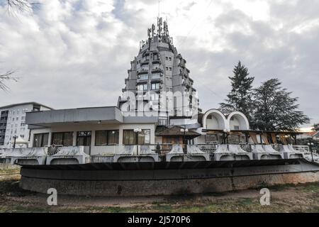 Petrus Hotel. Paracin, Serbia Foto Stock