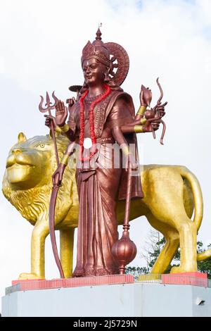 Statua della dea indù Lakshmi. Foto Stock