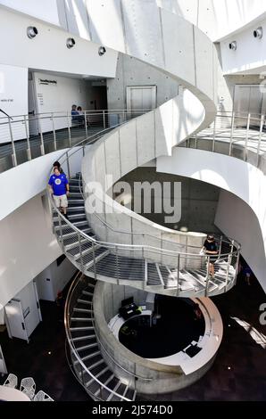 L'architettura interna del museo Salvador Dali a San Pietroburgo, Florida. Foto Stock