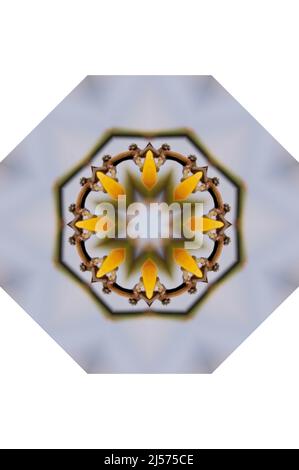 Grafica che utilizza immagini generate dal computer Foto Stock
