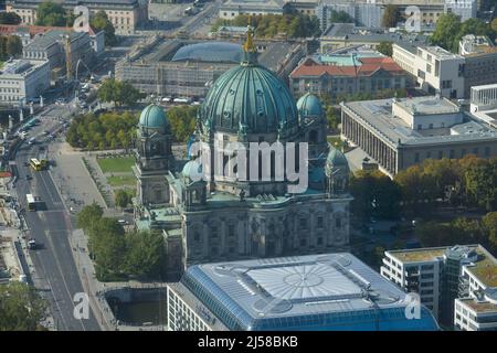 Cattedrale di Berlino, Lustgarten, Mitte, Berlino, Germania Foto Stock