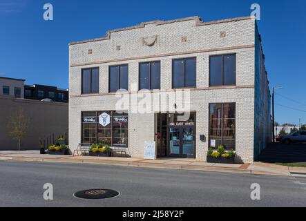 ROCK HILL, SC, USA-10 APRILE 2022: Il quartier generale di Mercantile, by Copper Dwelling + Design, building. Foto Stock