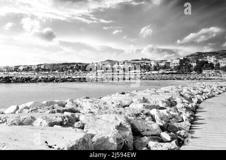 San Benedetto- Italy- B&B Foto Stock