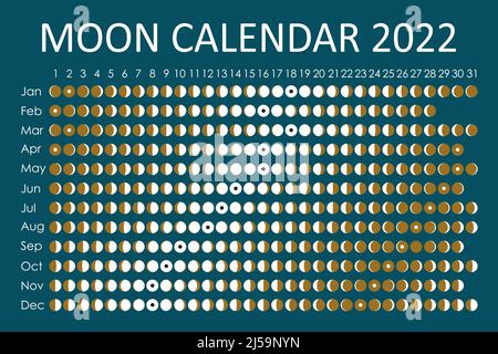 2024 Calendario Luna. Disegno astrologico del calendario. planner. Luogo  per gli adesivi. Mese ciclo planner mockup. Sfondo bianco e nero isolato  Immagine e Vettoriale - Alamy