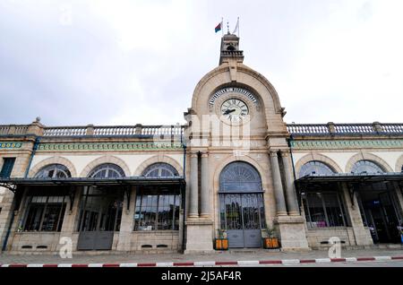 La stazione centrale di Antananarivo, Madagascar. Foto Stock