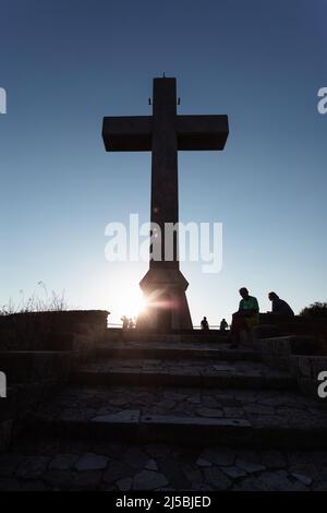 Attraversa il monte Filerimos, Grecia, Rodi Foto Stock