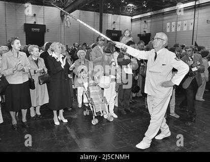 Duesseldorf, DEU, 19.06.1991 - incontro tedesco dei prussiani orientali a Duesseldorf. [traduzione automatizzata] Foto Stock