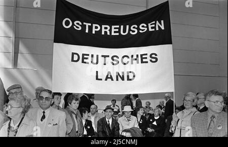 Duesseldorf, DEU, 19.06.1991 - incontro tedesco dei prussiani orientali a Duesseldorf. [traduzione automatizzata] Foto Stock