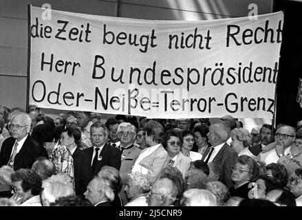 Duesseldorf, DEU, 19.06.1991 - incontro tedesco dei prussiani orientali a Duesseldorf. [traduzione automatizzata] Foto Stock