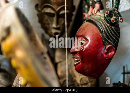 Maschera africana. [traduzione automatizzata] Foto Stock