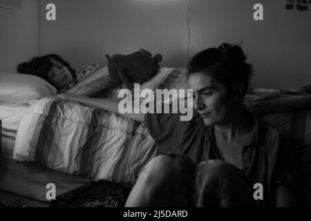 C'mon c'mon anno : 2021 USA Direttore : Mike Mills Woody Norman, Gaby Hoffmann Foto Stock