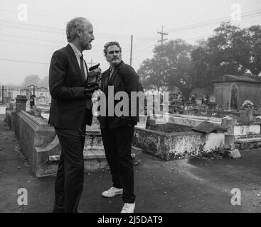 C'mon c'mon anno : 2021 USA regista : Mike Mills Mike Mills, Joaquin Phoenix Shooting picture Foto Stock