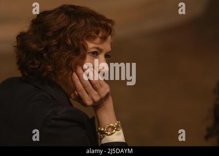 Morte sul Nilo anno : 2022 UK / USA Direttore : Kenneth Branagh Annette BENING Foto Stock