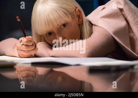 Okja anno : 2017 Corea del Sud / USA Direttore : Bong Joon ho Tilda Swinton Foto Stock