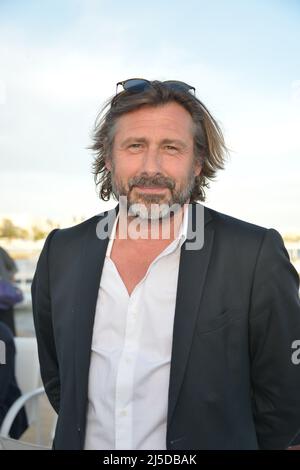 Bernard Yerlès serata a tema belga 70th Cannes Film Festival 22 maggio 2017 Foto Stock