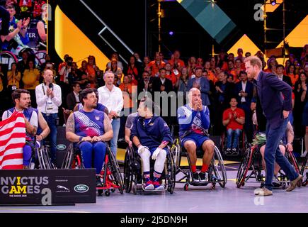 L'Aia, Paesi Bassi. 22nd Apr 2022. Albert Nieboer/Netherlands OUT/Point de Vue OUT/dpa/Alamy Live News Foto Stock