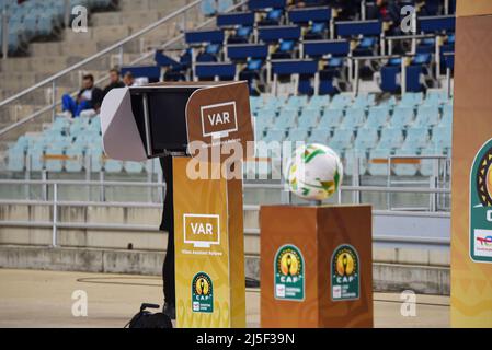 Tunisi, Tunisia. 02nd Jan 2014. La partita si è vista durante le finali del CAF Champions League tra Esperance Tunis ed ES Setif a Tunisi. (Punteggio finale; Esperance sportive Tunisia 0:1 ES Setif Algeria) Credit: SOPA Images Limited/Alamy Live News Foto Stock