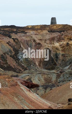 Paesaggio marziano qui su Erath An in galles Foto Stock