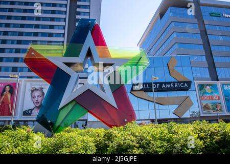 Bloomington, Minnesota. Mall of America. Uno dei centri commerciali più grandi del mondo, ospita oltre 500 negozi. Foto Stock