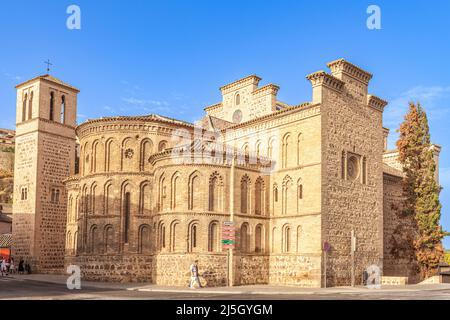 Chiesa di Santiago del Arrabal, Toledo, Spagna Foto Stock