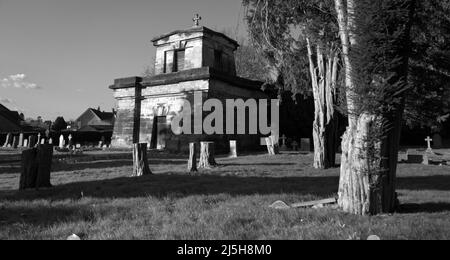 Mausoleo del duca di Sutherland a trentham, Stoke a Trent Foto Stock