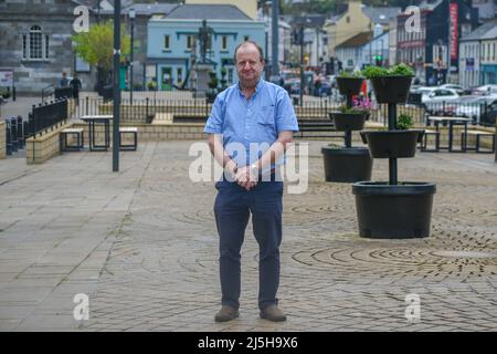 Michael Collins, un TD indipendente, rappresenta la circoscrizione sud-occidentale di Cork dalle elezioni generali del 2016. Foto Stock