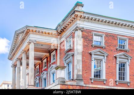 Scena di viaggio a Toronto Canada, 2022 Foto Stock