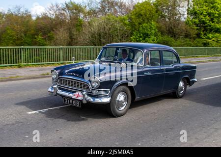 1959 50s Fifties Blue Humber Super Snipe Serie II-V 4dr berlina Foto Stock